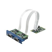 Advantech PCM-24D2R2-BE RS-232 ທີ່ແຍກອອກ RS-232, DB9 x 2, (ປະເພດ USB)