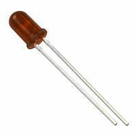 VCC 4302H3-12V ເດັດ LED ສີໜຶ່ງ ສີເຫຼືອງ AMBER DIFFUSED 12 VOLT