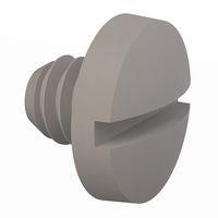 Essentra Components 012520B025 ສະບັບສະກຸນສະບັບສະກຸນສະບັບສະກຸນສະບັບສະກຸນສະບັບສະກຸນສະບັບສະກຸນ Machine Screw Binder Slotted Screw, 1/4-20 Thread,  1/4 in Lg