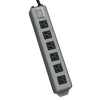 Tripp Lite UL24RA-15 ສາຍປະຕູຈອງໄຟຟ້າ Power Outlet Strips MTL-RCPTCLS,6 OUT,15FT CORD