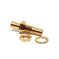 Radiall R114720000 ຕົວແປງ RF - ໃນຊຸດ SMB / ຕົວແປງ BULKHEAD ຜູ້ຊາຍ-ຜູ້ຊາຍ
