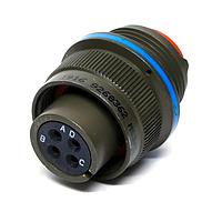 Amphenol Aerospace MS3456W20-19SLC ປລັກ 5015 ການປ່ອຍຫຼັງ ອະລູມິນຽມ ການປະກອບ