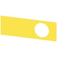 SIEMENS 3SU19000BE310AA0 ຈອດປ້າຍການຕິດສະໝັກ ແຜ່ນຫຼັງ YLW ບໍ່ມີການຂຽນ