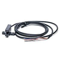 Omron Automation and Safety EE-SX675P-WR 1M ສະຫນອງແບບແສງ, ສົ່ງຜ່ານ, ຜົນອອກ Phototransistor 5mm SLOT TSH L/DON PNP 1MC