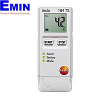 TESTO 184 T2 ຕົວບັນທຶກຂໍ້ມູນການຂົນສົ່ງ USB ອຸນຫະພູມໄລຍະສັ້ນ (-35 ~ +70 °C, IP67)