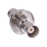Radiall R141753000 ຕົວແປ RF - ໃນຊຸດ BNC / ຜູ້ຍິງ-ຜູ້ຍິງ ຕົວແປ HERMETIC ປະຕູກັນກັບແຜ່ນ BULKHEAD
