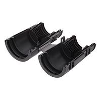 Amphenol SINE Systems AHDPBS-10L017-2405 ປົກປ້ອງການຍືນຍົງ Strain Relief Backshells ຂະໜາດ Shell Size 24, Backshell, Conduit, Snap-Over, Straight 180, ໃຊ້ກັບ Backshell Ring Adapter Connectors