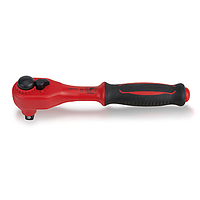 TOPTUL CHRI0815V4 VDE Insulated Ratchet Handle ກັບການປ່ອຍໄວ (1/4")