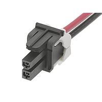 Molex 45135-0210 Discrete Wire Cable Assemblies MiniFit TPA2 2CKT DR 1M OTS CBLE ASSY