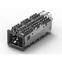 AMP Connectors - TE Connectivity 2170112-1 ຕໍ່ຕັ້ງ I/O QSFP 1X1 ຢູ່ຫຼັງການປະກອບ BEZEL