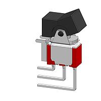 Mountain Switch 103-7006-EVX ສະຫນັບສະຫນູນ Rocker ON-ON SPDT Right