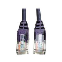 Tripp Lite N001-005-PU ສາຍສັ້ນຕໍ່ເຄື່ອງ Cat 5e Cat5e SnaglessMolded Patch Cable - ສີມ່ວງ