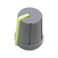 Eagle Plastic Devices 450-4662 ປຸ່ມຮູບສົງຄ້າຍ SOFT TCH D SH GY/YL
