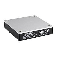 Cincon CHB300W-110S28-C Isolated DC-DC Converter, Half Brick, 300 Watt, 4:1 Input Range, for Railway System, 43-160VAC Input, 28VDC Output, 10700uF, 89% Efficiency, Clear Mounting Insert