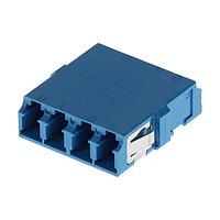 Molex 106123-0300 ອາແດບເຕີ LC QUAD ADAP BLUE UE ZR SLV SNAP MNT