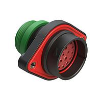 Amphenol SINE Systems AHDP02-24-21PN-STA ຕົວເຊື່ອມຕໍ່ 21 ຕໍ່ຕຳແໜ່ງ ຕິດຕັ້ງບົດບັນທຸກ, ຂາຍ, ຂະໜາດຮອບ 24, ການປິດຜ່ານທີ່ປົກກະຕິ (ສີຂຽວ), ຕົວແປງການດັບສະໜາມນ້ອຍ