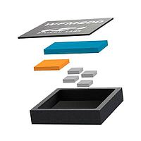 Silicon Labs WFM200SS22XNN2 ໂມດູນ WiFi WiFi-RF Module ມີແນວສັງຄົມພາຍໃນ Slink