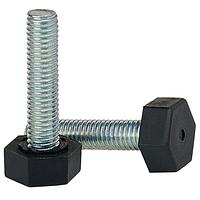 Essentra Components 499344 ບັມເປີ / ຂາ LDPE HEX FOOT M8 x 25mm