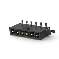 AMP Connectors - TE Connectivity 2-1445096-6 ຫົວຂໍ້ HDR VERT 6 POS 30 AU ບັນດາດຽວ