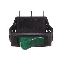 ZF Electronics CRE22F2BBGLE ສະຫນັບສະຫນູນ Rocker SPST ON-OFF ສີຂຽວ 20A ມີແສງ