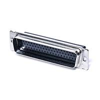 AMP Connectors - TE Connectivity 2335891-6 ຕໍ່ຕໍ່ D-Sub ຄວາມໜາແບບ AMPLIMITE SZ 6 PLUG 104 POS, ST STL SHEL