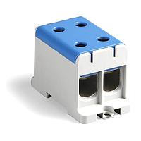 Molex 201606-0680 ບລັອກຂໍ້ຕໍ່ Feed Through Terminal Block HC UNVCLP TAP 2CKT GRY/GRY 285A