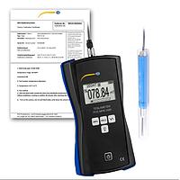 PCE MFM 2400+-ICA ເຄື່ອງວັດແທກພາກສະຫນາມແມ່ເຫຼັກໄຟຟ້າ (0~2.400 mT; 0~24.000 G; ISO Calibration Cert.)