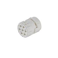 HARTING 09151073101 ອິນເຊີດ Han M23 Signal, 7pin Female Crimp Insert (ສໍາລັບ 7 ຕິດຕໍ່ 2mm)