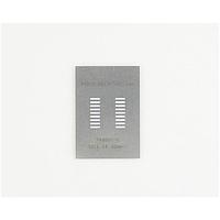 Chip Quik PA0007-S ປຸ່ມຊອກແລະອາແດບເຕີ SOIC-18 ແບບສແຕນເລດສຕີນ Stencil