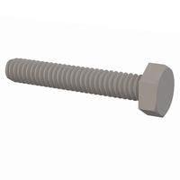 Essentra Components 0325020150XM225 ສະບັບ Hex Hex Bolt, 1/4-20 Thread, 1 1/2 Lg