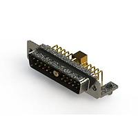 EDAC 629-21W1240-7TB ຕູ້ຕິດຕໍ່ D-Sub ປະສົມມຸມຂວາ ຕູ້ຕິດຕໍ່ພະລັງງານ Combo D-Sub