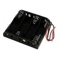 Hammond Manufacturing BH4AAAW ຊຸດຖານຖານະຖານະຖານະຖານະຖານະຖານະຖານະຖານະຖານະຖານະຖານະຖານະຖານະຖານະຖານະຖານະຖານະຖານະ Battery Holder Kit ສໍາລັບ 4 AAA Cell