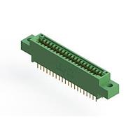 EDAC 345-040-524-804 ມີ Flanges 40P .100" x .200" ສີຂຽວ