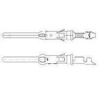AMP Connectors - TE Connectivity 163081-8 (Cut Strip) ຕິດຕໍ່ .062 DIA PIN ASSY 3+ ຕັດສະຕຣິບ 100 ອັນ