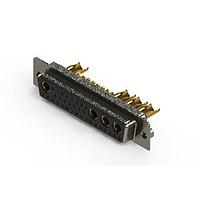 EDAC 628-36W4622-4TA ຕົວເຊື່ອມຕໍ່ Mixed Contact D-Sub Connectors Vertical Combo Dsub
