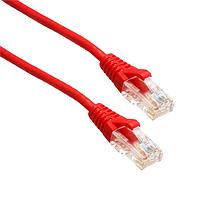 Amphenol Cables on Demand MP-64RJ4528GR-003 Cat 6 UTP SLIM CAT6 28AWG ແດງ 3FT