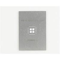 Chip Quik IPC0022-S ປຸ່ມຊ່ອງແລະຕົວແປງ QFN-32 ສແຕນເລດສຕີນ Stencil