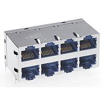 Bel Fuse 0879-2G2R-54 ມັກເນຕິກ ຈແກກ MagJack 1000BaseT, 2X2, G/G, RoHS