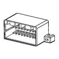 AMP Connectors - TE Connectivity 353105-2 ກອງປົງປະກອບ Cap Housing 040 II SRS 24P CAP HSG ASSY