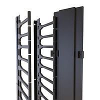 Hammond Manufacturing H1VFMC3148UBK ຜູ້ຈັດການສາຍໄຟ 48U 31.5W H1 VERT FINGER MGR