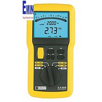 Chauvin Arnoux C.A 6533 ການທົດສອບການຕິດຕັ້ງໂທລະຄົມແລະອຸປະກອນ "ຕ່ໍາໃນປະຈຸບັນ". (500V, 20GΩ)