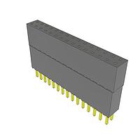 Samtec ESQ-115-44-G-D ລູກບວກສໍເຄດສະຕຣິບສູງ, 0.100" ຊີ້ນ