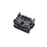 Molex 34824-1124 ກອງຮອງ MINI50 CONN RCPT 1 2CKT BR NP BLK POL A