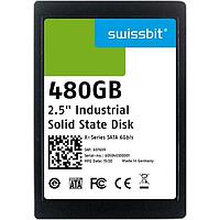 Swissbit SFSA480GQ2AK4TB-C-EB-21G-STD ດຣາວສ໌ສະຕະດິເດດ - SSD ອຸດສາຫະກຳ SATA SSD 2.5", X-75 P, 480 GB, 3D TLC Flash, 0C ຫາ +70C