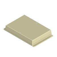 Serpac WM071RI,AL ຕິດຜັງ 6.88 x 4.88 x 1.11 ALMOND