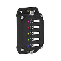 Banner Engineering LCA130T5DXN9Q ກະຕ່າງຄວບຄຸມແສງສວ່ນຕອງຈິດ, ຕົວຄວບຄຸມສະຕັອດ, ອອກສະຫນອງ 5 ທາງ ບໍ່ມີສາຍ 900MHz, 18-30 VDC, ໂມດູນຄວບຄຸມສະຕັອດ 5 ຈິດ, ໃຊ້ໄດ້ແຕ່ NA