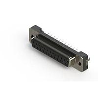 EDAC 628-025-224-016 ຕົວເຊື່ອມ D-Sub - ຕົວເຊື່ອມ D-Sub ຮູບຮ່າງພລາສຕິກຕັ້ງຕົວແບບຕັ້ງພູມມາດຕະຖານ