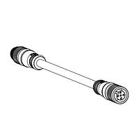 Molex 1300280090 ເສັ້ນສາຍອ່ານສະເຫຼີມ / ເສັ້ນສາຍກະທົບ CABLE ASSEMBLY 4M MALE STR FEM 90 DEG