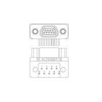 DEUTSCH - TE Connectivity 9-1532247-5 ຕູ້ຕໍ່ Micro-D D-Sub FINISHED ASM- MCK- N1-P-9SRT1A