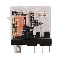 Eaton D4PR21T1 ລີເລຍວທຸກປະເພດ DPDT RELAY W/ IND LIGHT 24VDC COIL
